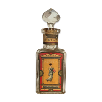 Old flacon with louis-toussaint piver Pompeia box 1907 empty year