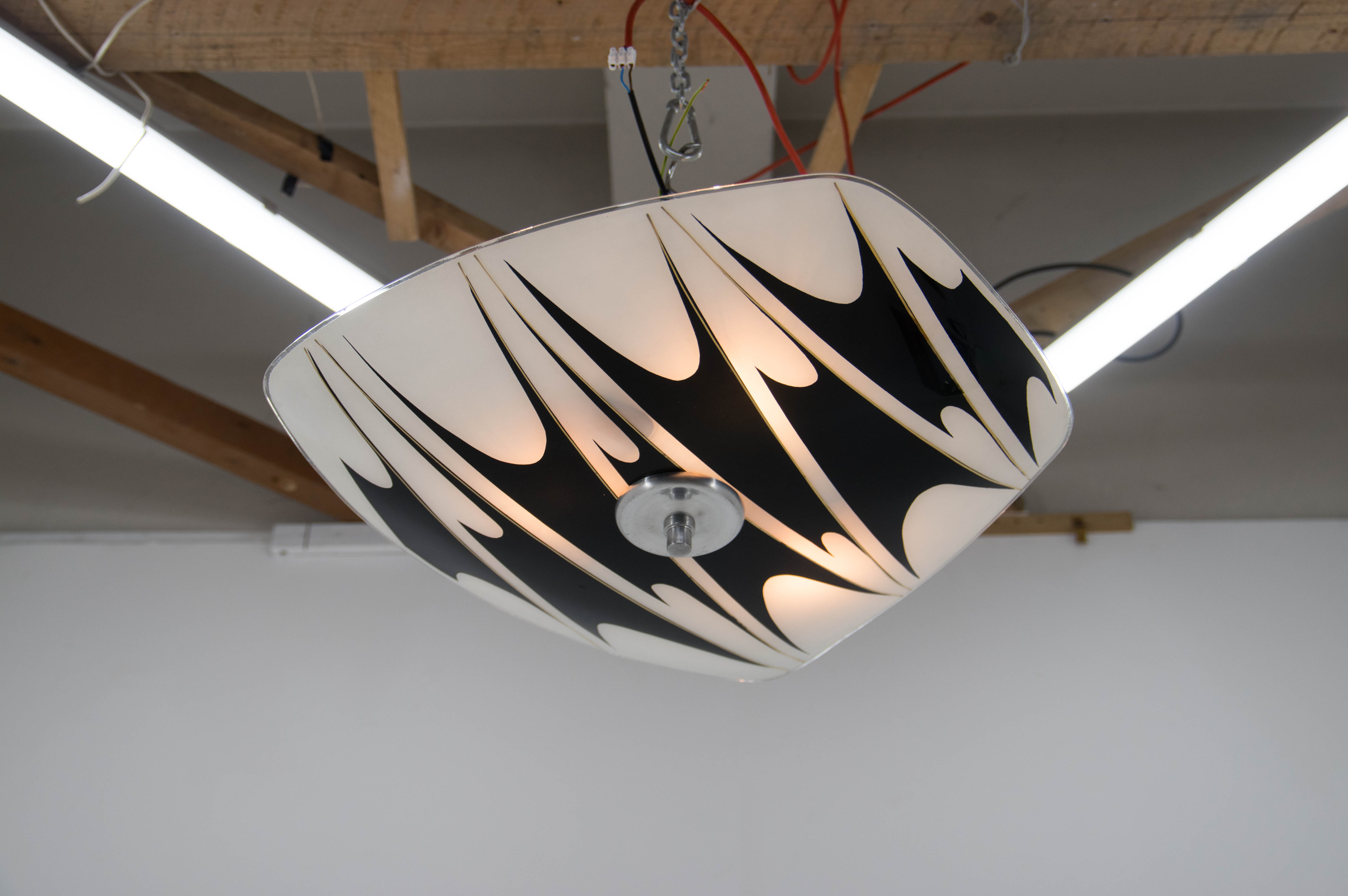 Mid-century design chandelier, 1950