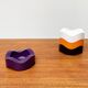 Bowl or ashtray Ulmer Welle German space age mid-century by Walter Zeischegg for Helit, set of 4