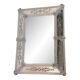 Venetian Transparent Hand-Carved Glass Wall Mirror