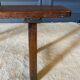 Xviith bench in chene patina of origin