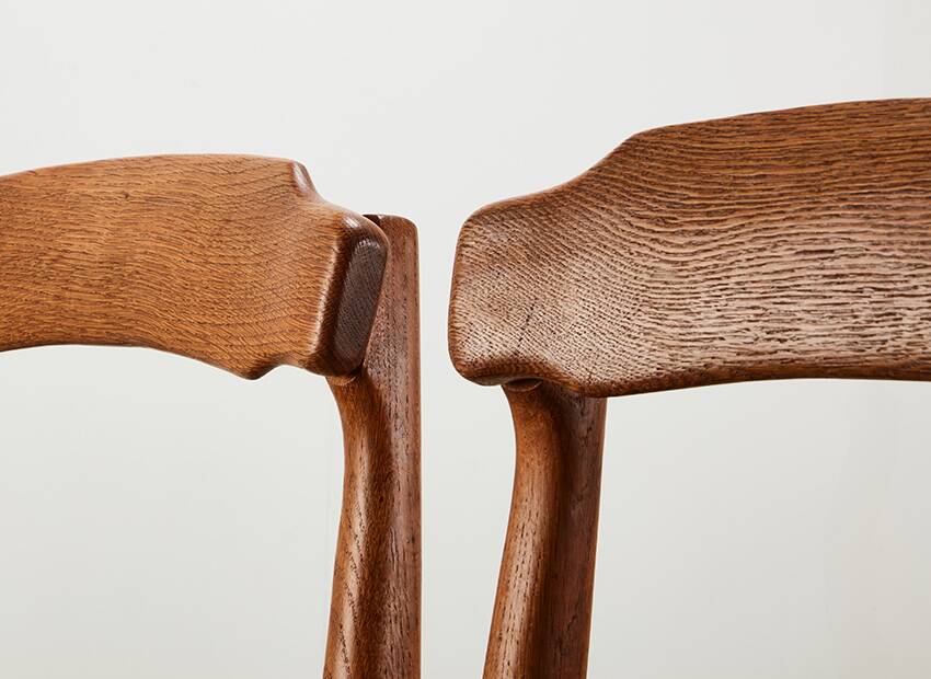 Guillerme & Chambron Set of 6 'Veronique' Dining Chairs for Votre Maison