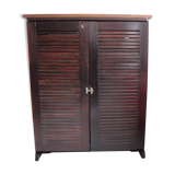 Mahogany bar cabinet