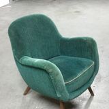Sofa 2 places Egg 50s 60s