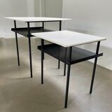 Set of mid-century modernist side tables, Wim Rietveld for Auping, 1950s