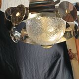Italian chrome chandelier Space Art 70