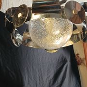 Lustre chrome  italien Space Art 70