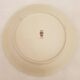Decorative flat plate in Castelroux porcelain. Provencal scene, Landscape of Provence France
