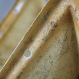 Fiberglass circa 1970. 6 tetrahedron-shaped elements. France.