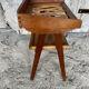 Vintage Scandinavian Wood Bedside Table