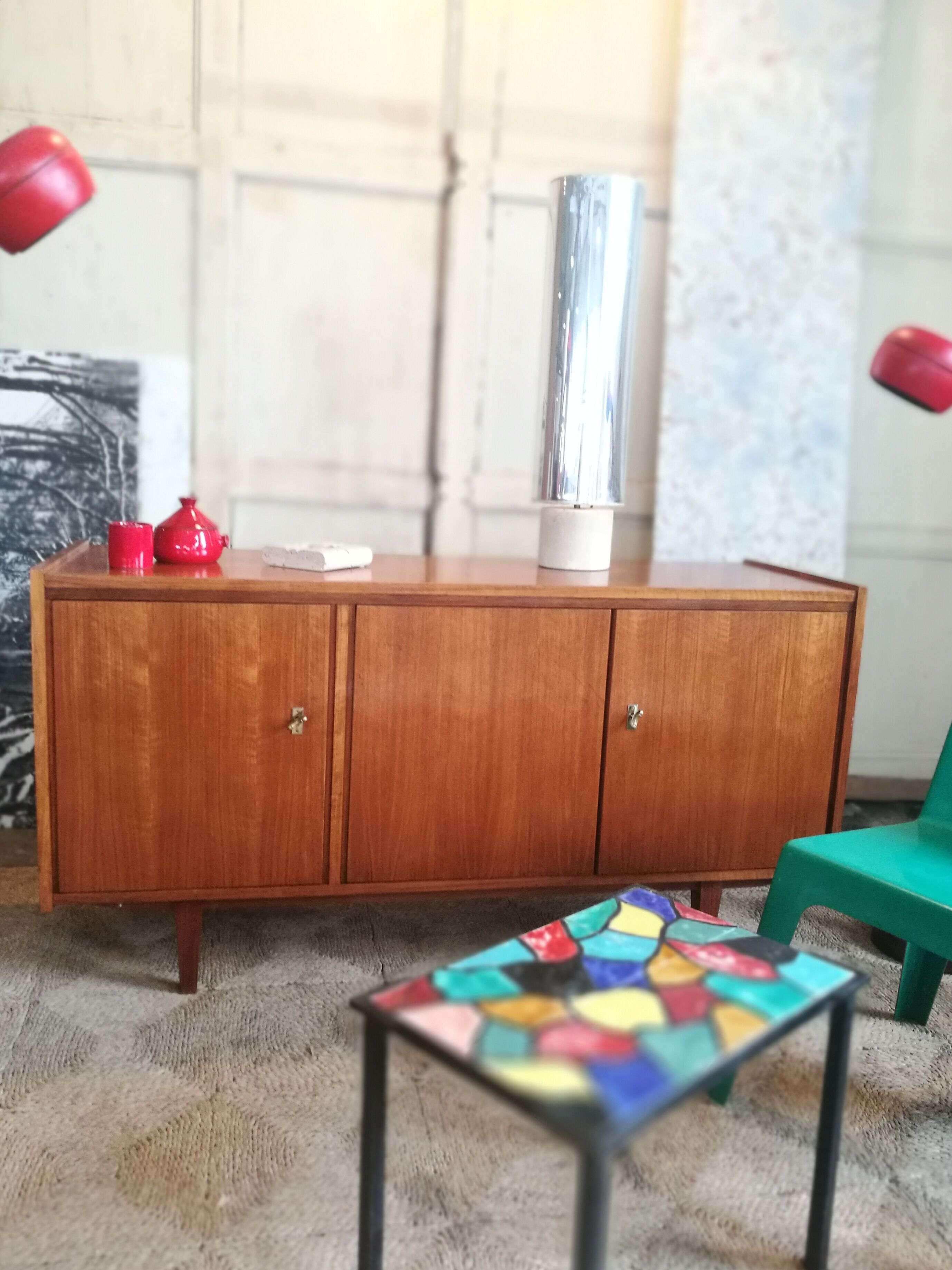 Vintage teak sideboard