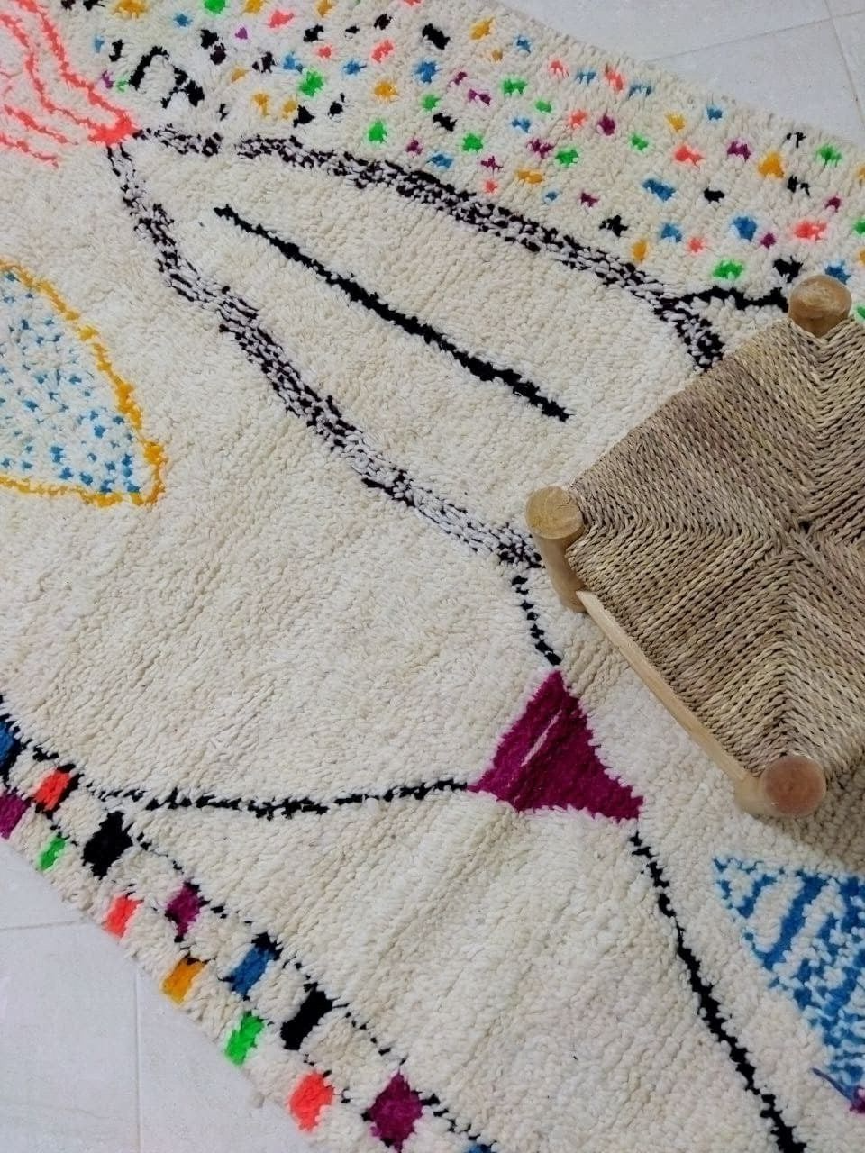 Moroccan Carpet 246x145cm