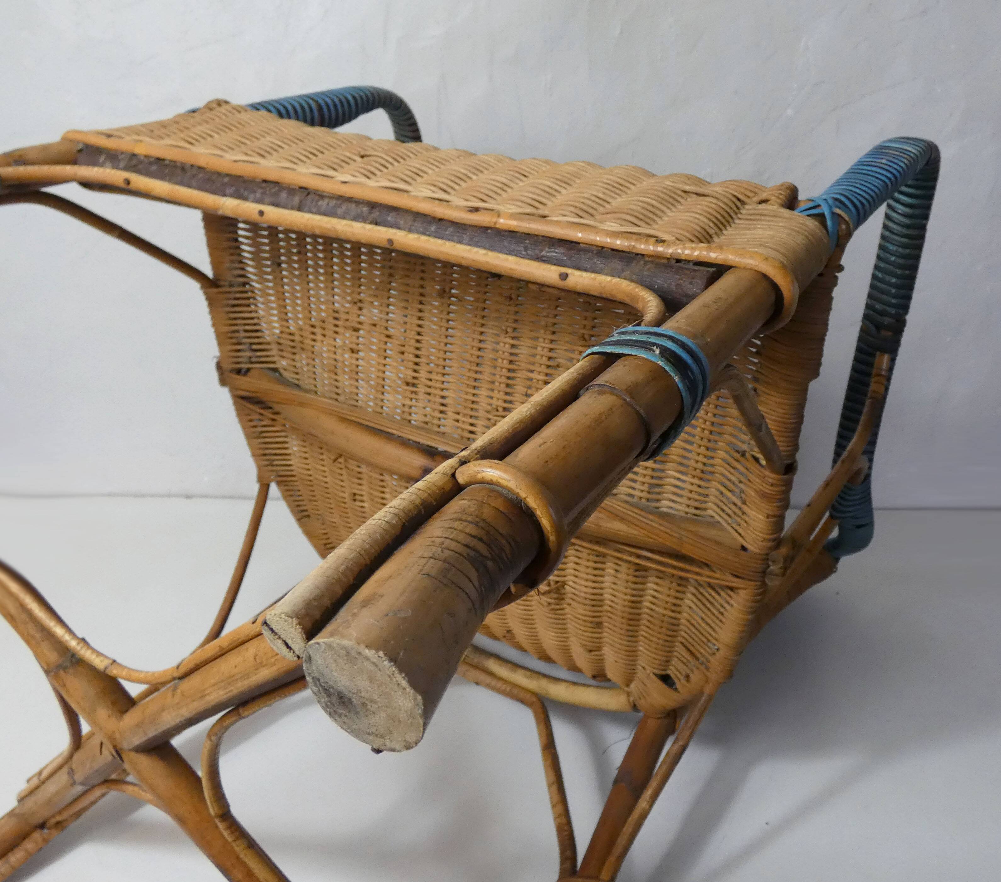 Adult rattan armchair