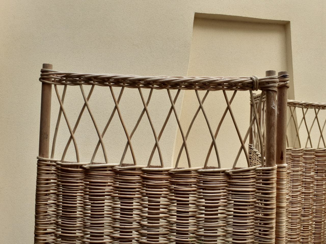 Wicker screen