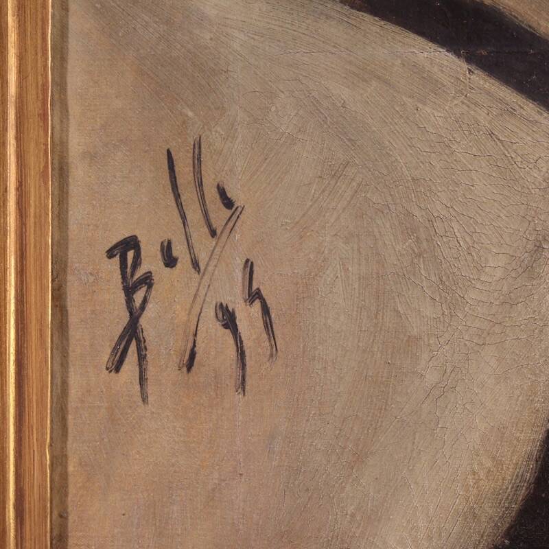 Spanish painting portrait of a pirate 1895
