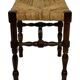 Vintage stool side table design brutalist design 60's oak