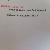 Lisa 30 Antares Pure Vintage Typewriter