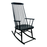 Scandinavian rocking chair in Tapiovaara style, 1960s