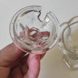 Moutardier en verre ou cristal