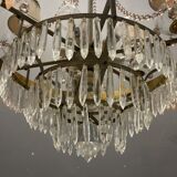 Italian Murano Glass Chandelier, 1950s
