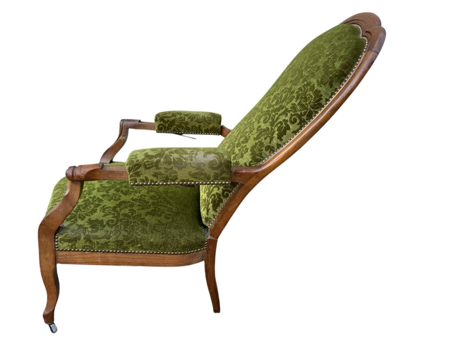 19's voltaire rack and pinion armchair