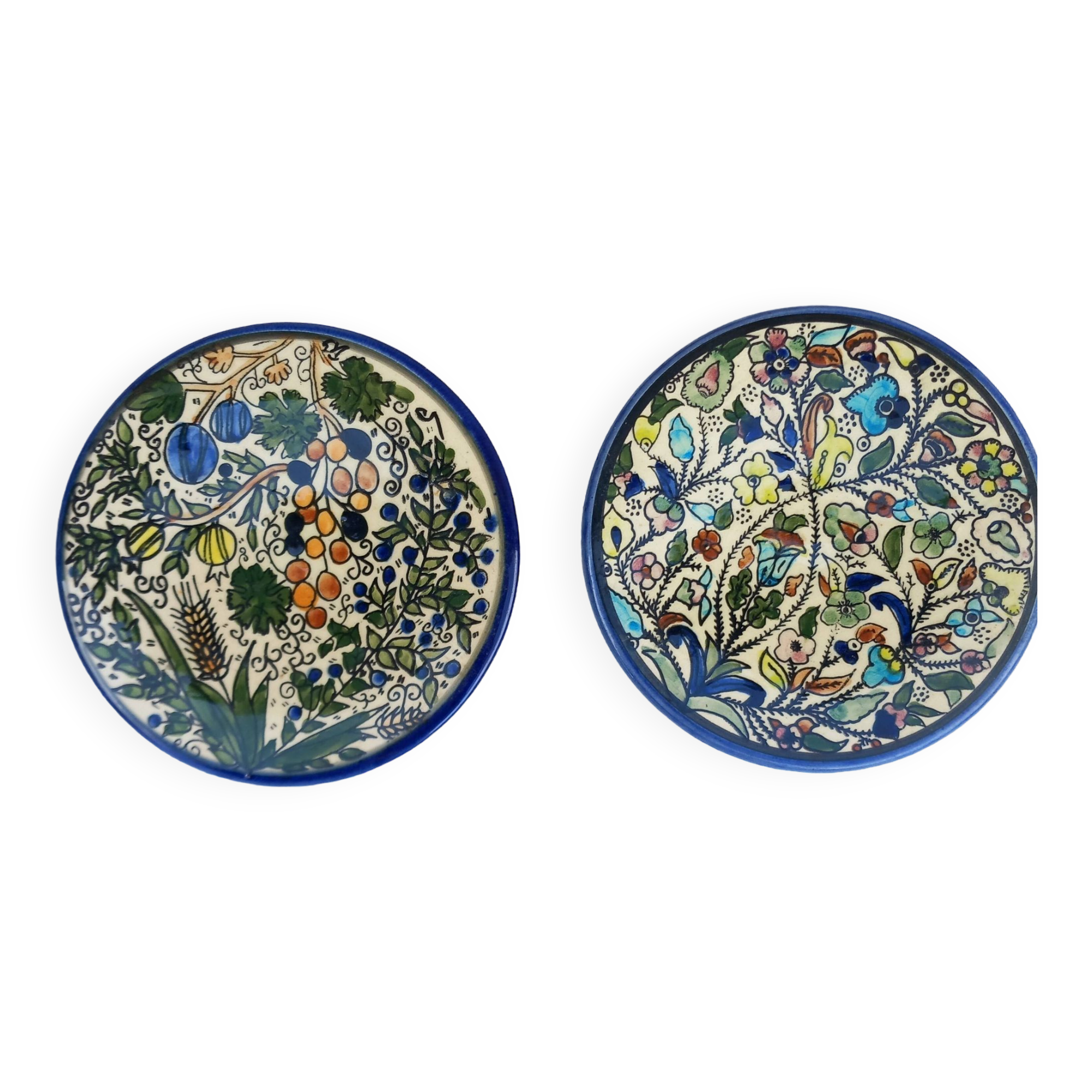 Decorative round plate