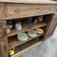 Buffet parisien en bois brut