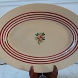 Flat oval Gien years 40-50