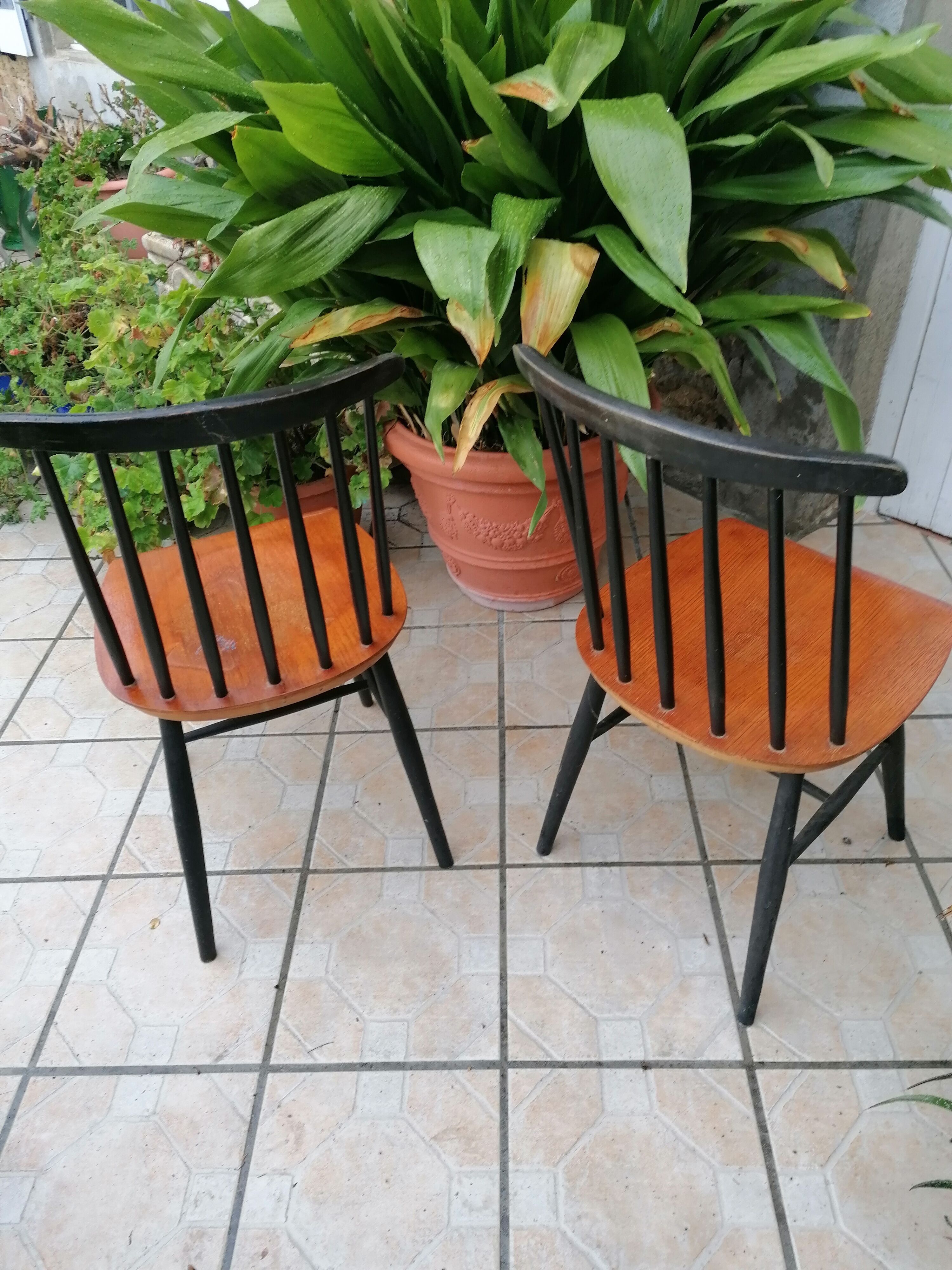 Model chair Fanett D'Ilmari Tapiovaara 1955