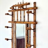 Bamboo coat rack