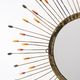 Metal sun mirror