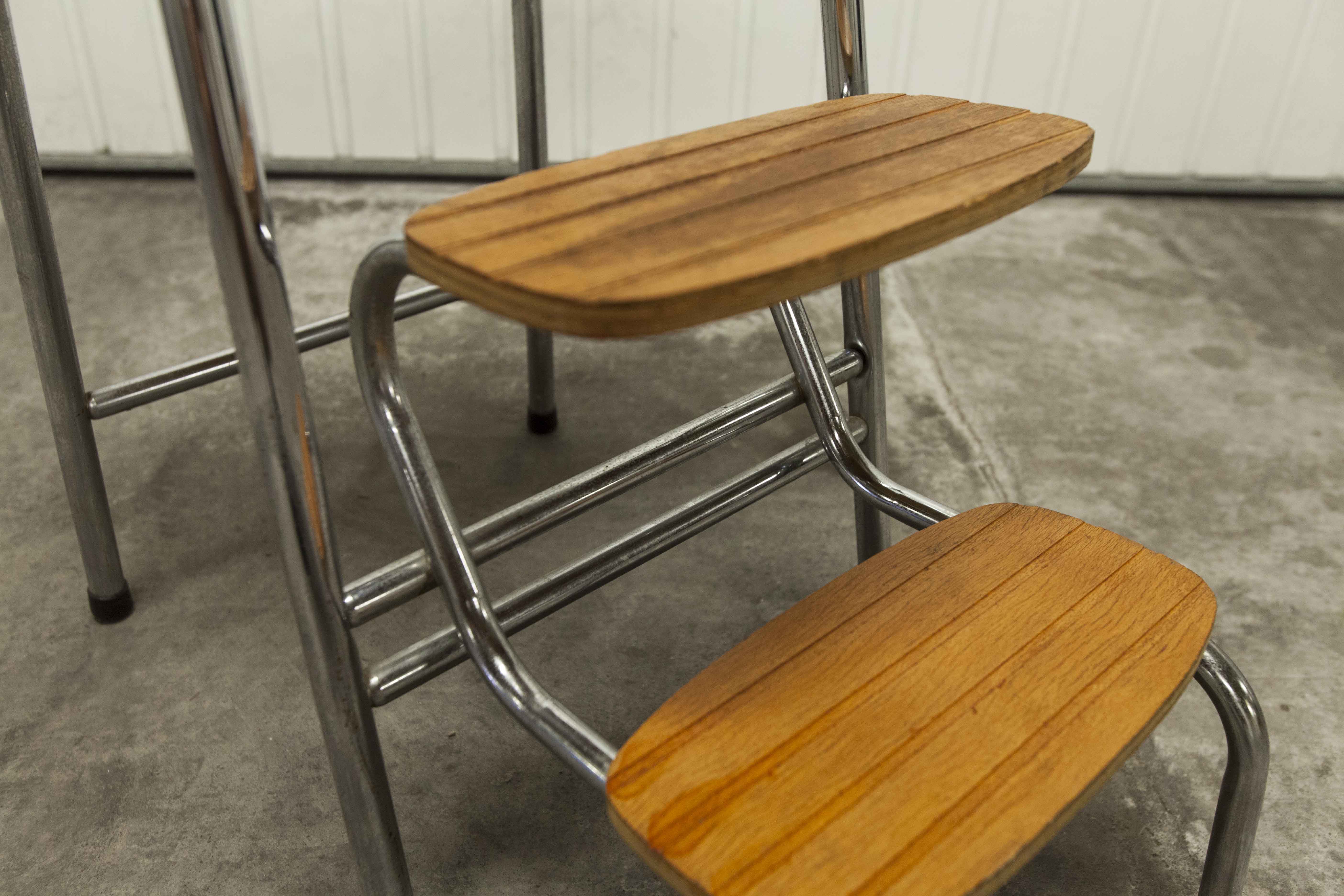 Stepladder stool 3 steps formica