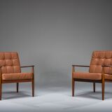Set of Model 118 armchairs in rosewood by Grete Jalk for France & Son, 1960s