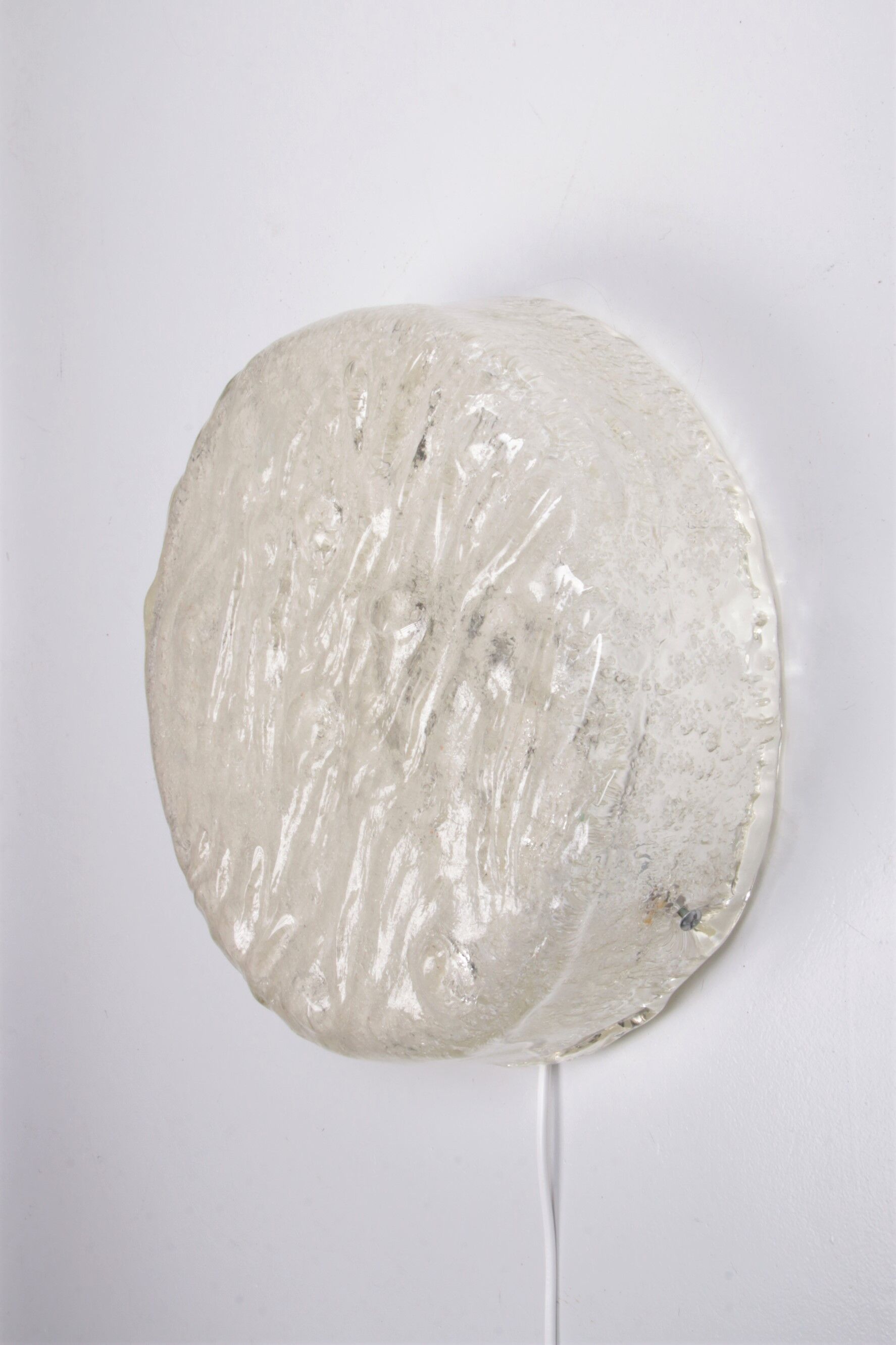 German vintage round ceiling lamp by Kaiser Idell, 1960s