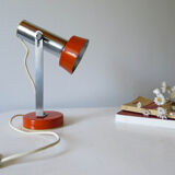 Orange desk lamp