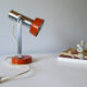 Lampe de bureau orange