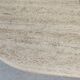 Paire de tables basse en travertin italie 1980s