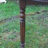 Country table with folding sides