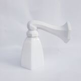 Art Deco porcelain and glass wall lamp