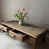 Low farmhouse table