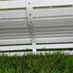 Old cast iron garden bench