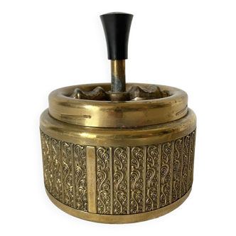 Roulette Ashtray Schleuderascher ashtray in brass