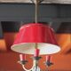 Suspension hot water bottle 3 lights, ceiling lamp, chandelier, vintage ceiling light