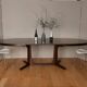 Table ovale extensible  Baumann 250cm design scandinave vintage 60 70 rallonges orme
