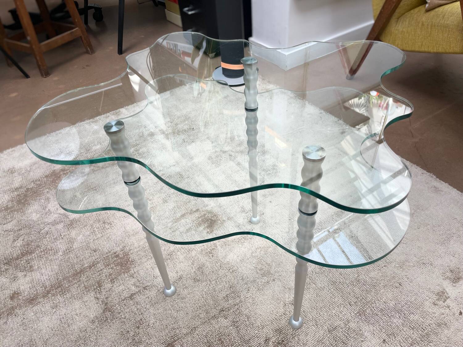Alessandro Mendini for Zanotta - Rare Papilio Side Table - 1985
