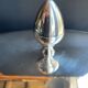Rino Greggio - OLRI and Pyrex - Large serving dish - Modern - Silver metal, Glass