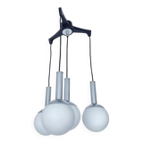 Lampe à suspension italienne du milieu du siècle de l'ère spatiale