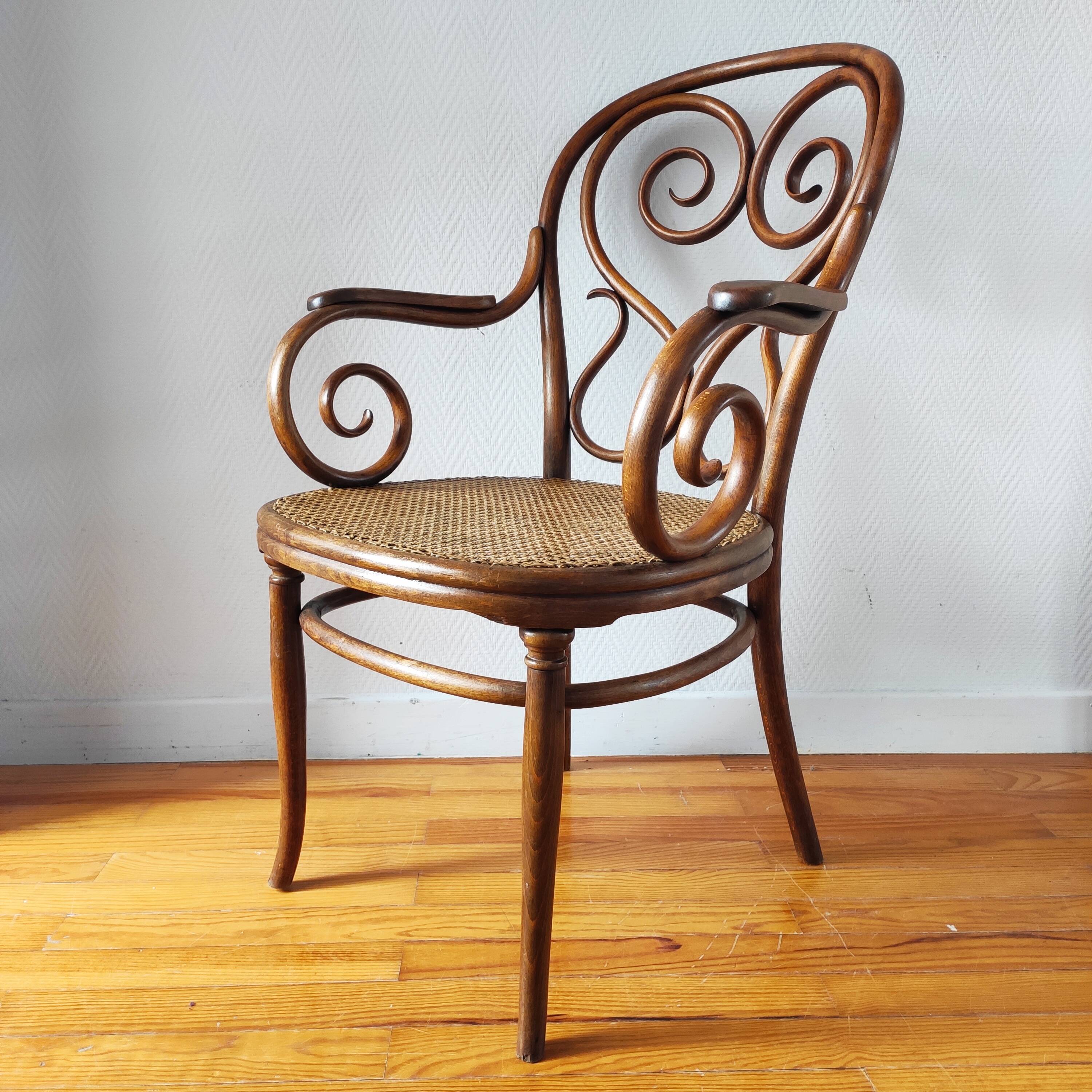 Thonet armchair, late 19th century