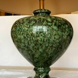 80s ceramic vase table lamp