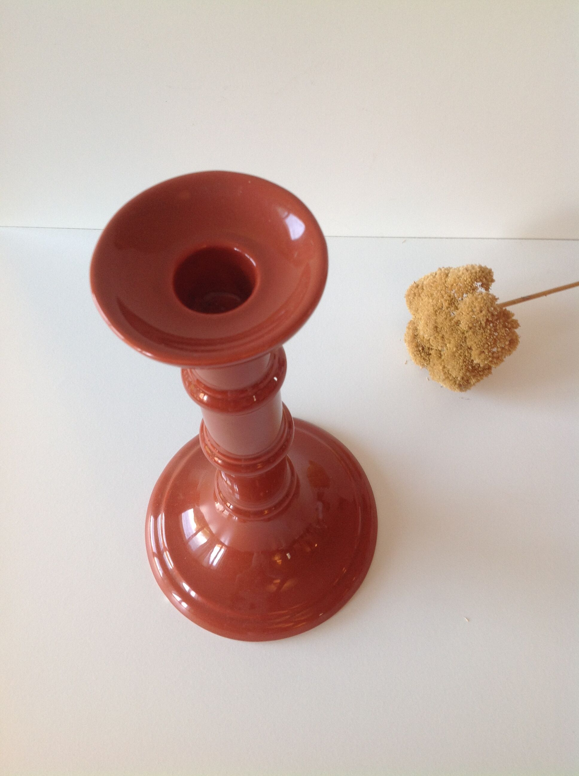 Ceramic candleholder